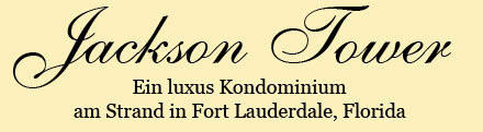 Ein luxos Kondominium am Strand in Fort Lauderdale, Florida